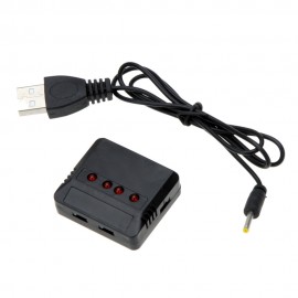 High Quality X4 Mini USB Charger 4 Port for Hubsan H107 Quadcopter/Wltoys Helicopter/Syma X5C/UDI U816 UFO