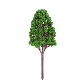 22pcs Mini Architectural Plastic Green Trees Scale Models Garden Decoration Tree Toys Train Railways Landscape Scenery Layout