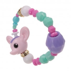 2Pcs Twisted Animal Pets Mouse Giraffe Collectible Bracelet Set for Kids Birthday Party Pretend Play