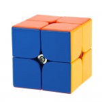 Dayan Zhanchi 2 * 2 Magic Cube Speed Cubo Anti-POP Structure 6 Color Solid Eco-friendly Plastics Cube Puzzle White Ground 46 MM