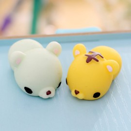 Colorful Adorable Cute Animal Hand Wrist Squeezing Fidget Toys Squishy Mini Stress Relief Squeeze Doll Slow Risng Venting Ball