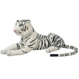 Tiger plush toy white XXL