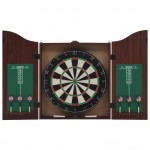 Professional Dartboard Sisal with cupboard and 6 darts